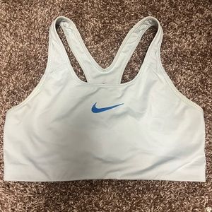 Light Blue Nike Sports Bra